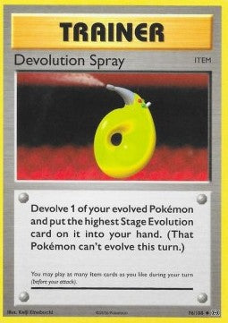 Rückentwicklungsspray EVO-76 Uncommon Excellent Deutsch Reverse Holo