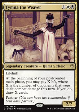 Tymna the Weaver C16-48 Rare Excellent Englisch Foil