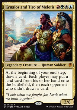 Kynaios and Tiro of Meletis C16-36 Mythic Light Played Englisch Foil