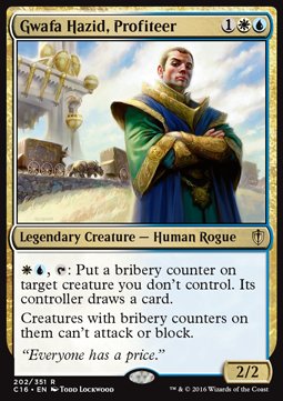 Gwafa Hazid, Profiteer C16-202 Rare Excellent Englisch