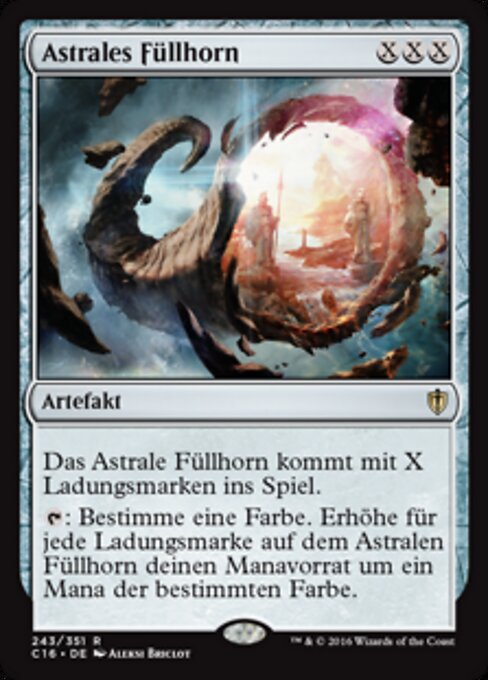 Astrales Füllhorn C16-243 Rare Good Deutsch