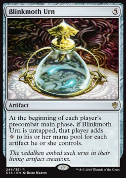 Blinkmoth Urn C16-244 Rare Good Englisch