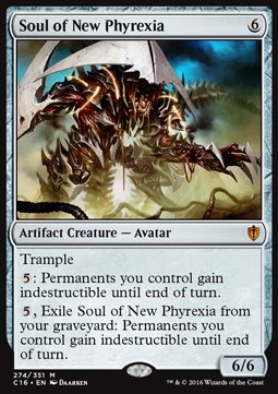 Seele von Neu-Phyrexia C16-274 Mythic Excellent Deutsch