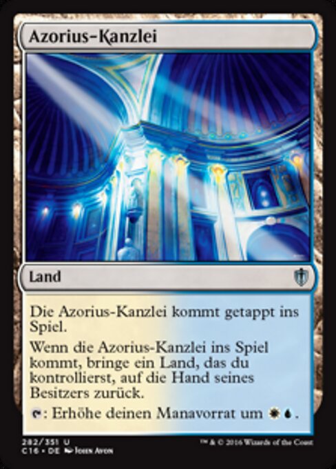 Azorius-Kanzlei C16-282 Uncommon Good Deutsch