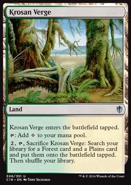 Krosan Verge C16-306 Uncommon Near Mint Englisch