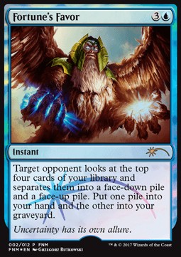 Gunst des Glücks FNM- Rare Excellent Deutsch Foil
