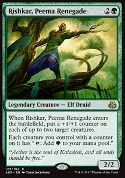 Rishkar, Peema-Renegat AER-122 Rare Good Englisch