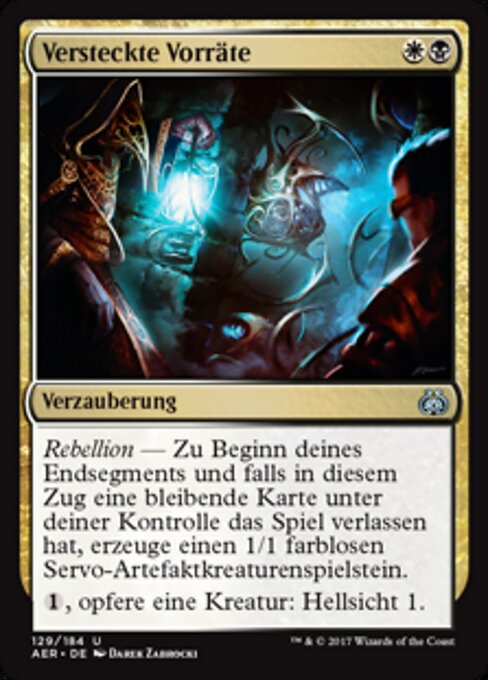 Versteckte Vorräte AER-129 Uncommon Excellent Deutsch