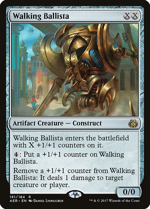 Walking Ballista AER-181 Rare Near Mint Englisch