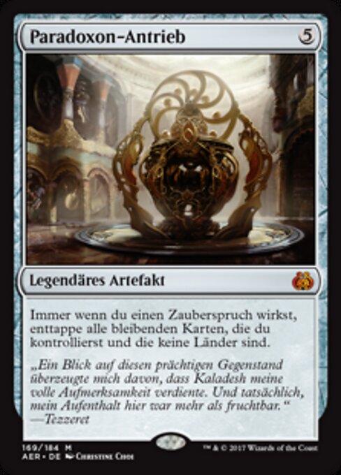 Paradoxon-Antrieb AER-169 Mythic Excellent Deutsch