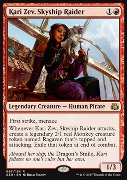 Kari Zev, Skyship Raider AER-87 Rare Excellent Englisch