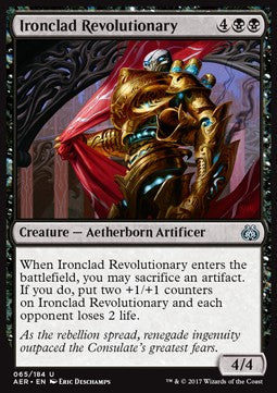 Gepanzerter Revolutionär AER-65 Uncommon Excellent Englisch Foil