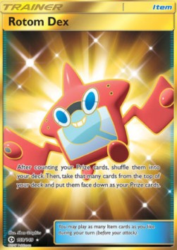 Rotom-Pokédex SUM-159 Secret Rare Near Mint Deutsch