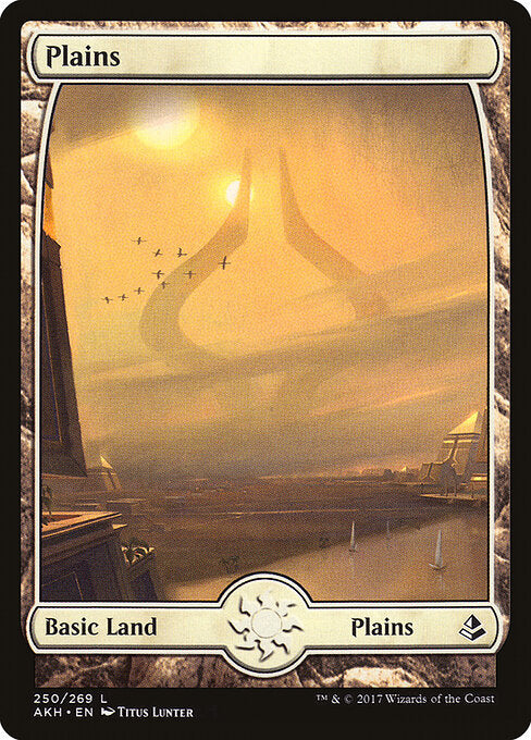 Plains AKH-250 Land Excellent Englisch Foil