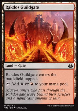 Rakdos Guildgate MM3-242 Common Excellent Englisch Foil