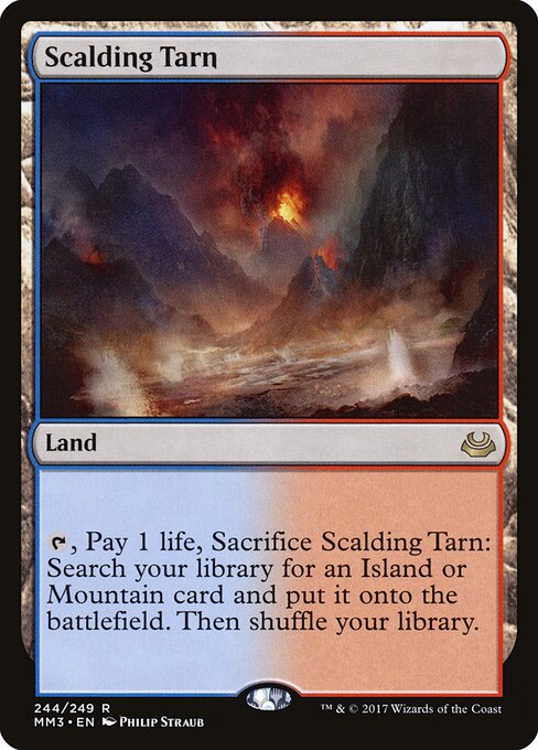 Scalding Tarn MM3-244 Rare Good Englisch