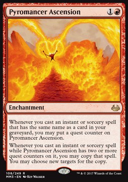 Pyromancer Ascension MM3-108 Rare Excellent Englisch