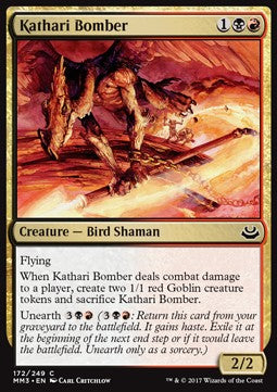Kathari-Bomber MM3-172 Common Excellent Englisch Foil