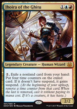 Jhoira of the Ghitu DDS-1 Mythic Light Played Englisch Foil