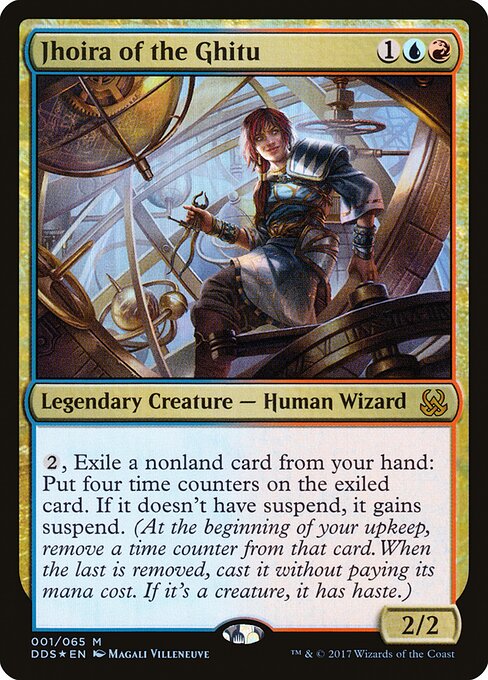 Jhoira of the Ghitu DDS-1 Mythic Light Played Englisch Foil