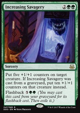 Increasing Savagery DDS-47 Rare Excellent Englisch