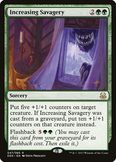 Increasing Savagery DDS-47 Rare Excellent Englisch