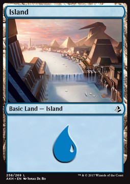 Island (V.2) AKH-258 Land Excellent Englisch