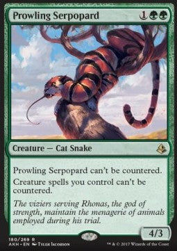 Lauernder Serpopard AKH-180 Rare Excellent Deutsch