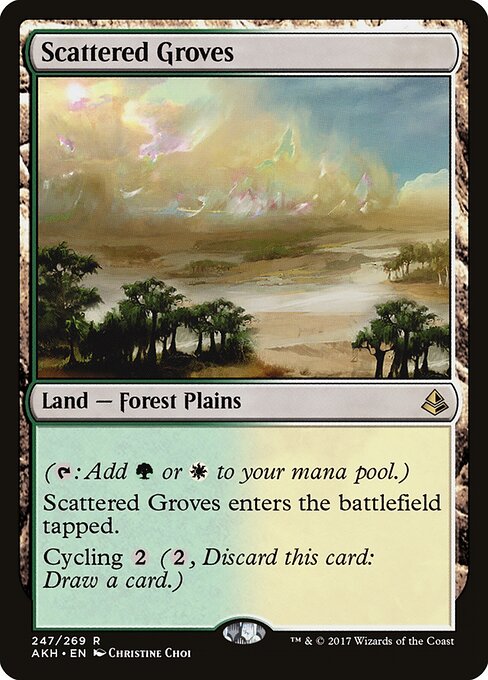 Scattered Groves AKH-247 Rare Excellent Englisch