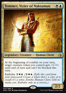 Temmet, Wesir von Naktamun AKH-207 Rare Excellent Deutsch