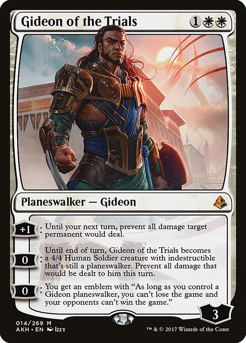 Gideon of the Trials AKH-14 Mythic Excellent Englisch