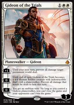 Gideon der Geprüfte AKH-14 Mythic Near Mint Deutsch