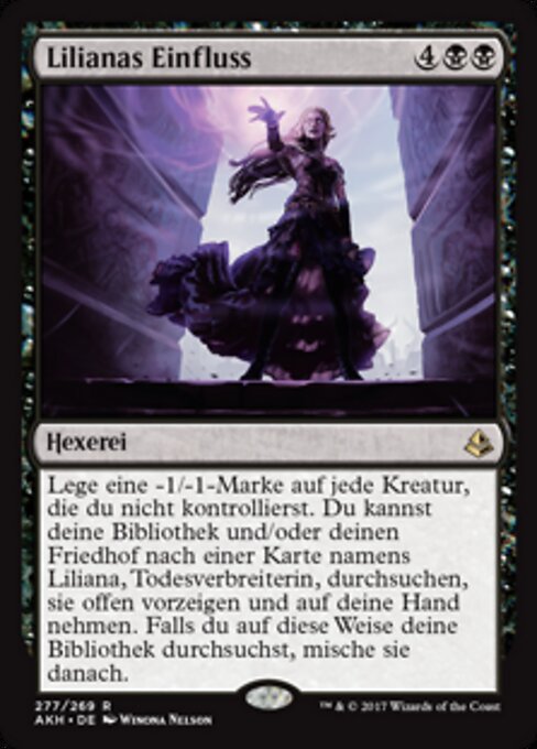Lilianas Einfluss AKH-277 Rare Excellent Deutsch