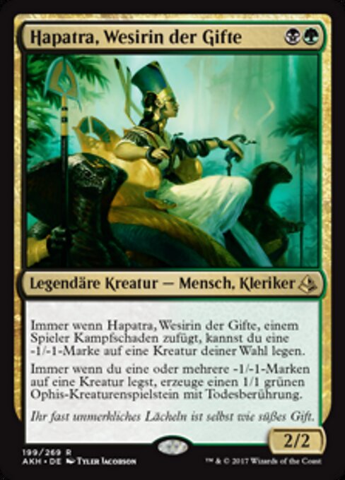 Hapatra, Wesirin der Gifte AKH-199 Rare Excellent Deutsch