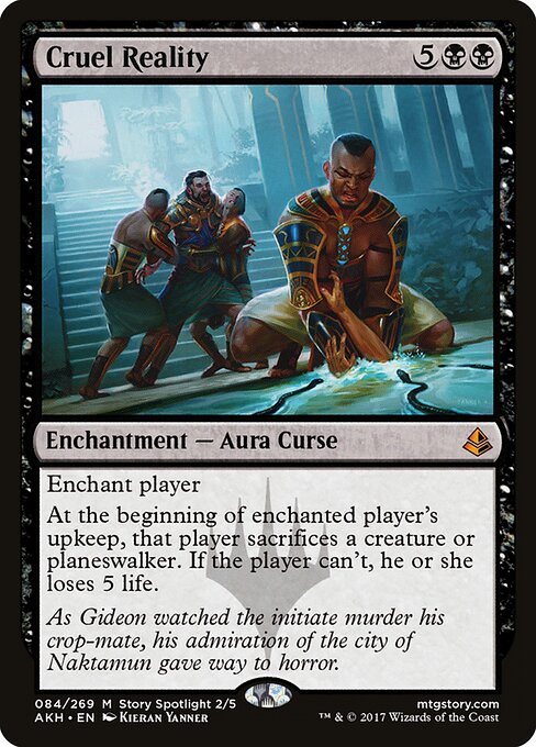 Cruel Reality AKH-84 Mythic Good Englisch