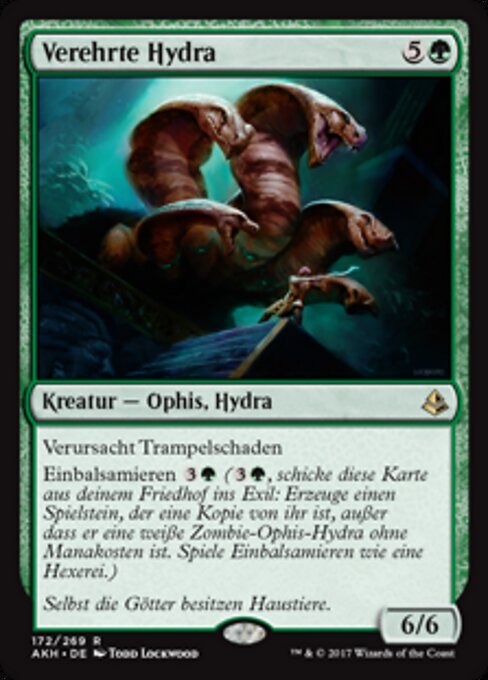 Verehrte Hydra AKH-172 Rare Excellent Deutsch