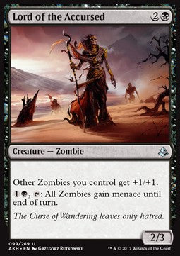 Lord of the Accursed AKH-99 Uncommon Light Played Englisch