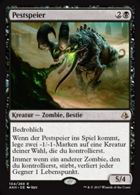 Pestspeier AKH-104 Rare Good Deutsch