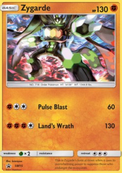 Zygarde SM-15 Promo Good Englisch
