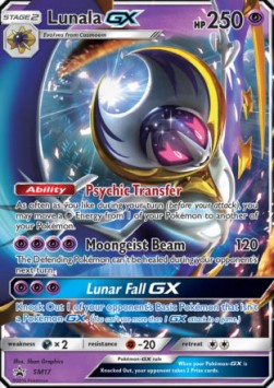 Lunala GX SM-17 Promo Excellent Deutsch