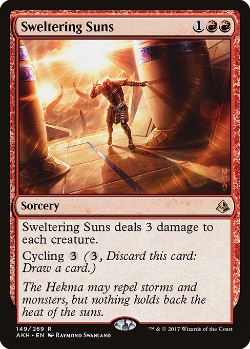 Sweltering Suns AKH-149 Rare Light Played Englisch
