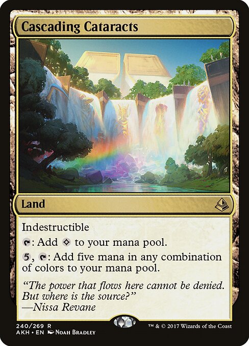Cascading Cataracts AKH-240 Rare Excellent Englisch