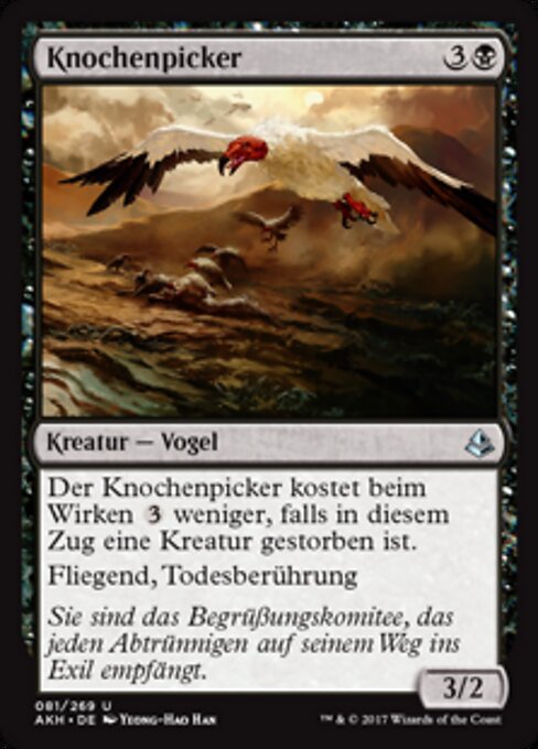 Knochenpicker AKH-81 Uncommon Excellent Deutsch