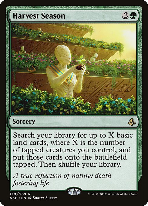 Harvest Season AKH-170 Rare Good Englisch