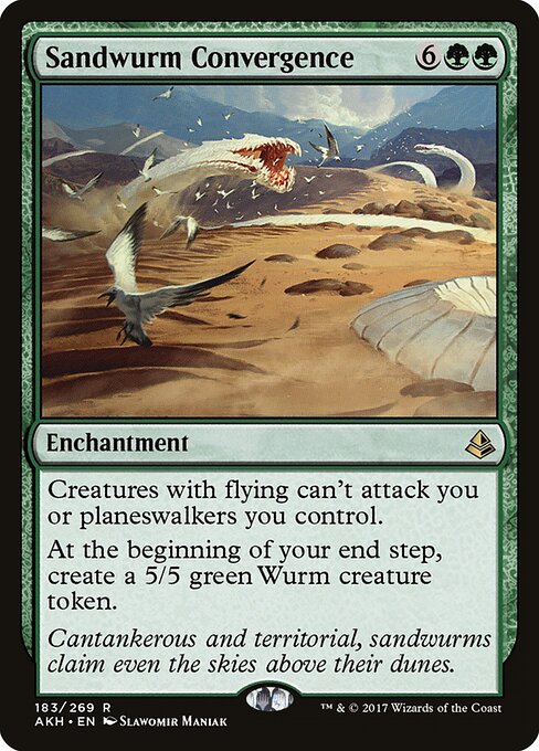 Sandwurm Convergence AKH-183 Rare Excellent Englisch