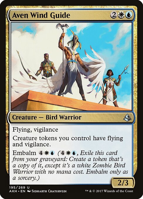 Avior-Windführer AKH-195 Uncommon Excellent Englisch Foil