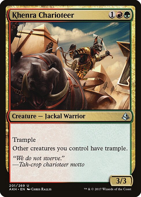 Khenra Charioteer AKH-201 Uncommon Excellent Englisch