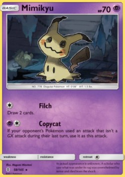 Mimigma GRI-58 Holo Rare Excellent Deutsch