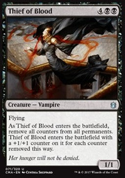 Thief of Blood CMA-71 Uncommon Excellent Englisch