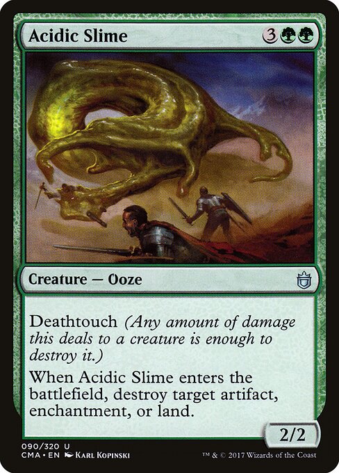 Acidic Slime CMA-90 Uncommon Excellent Englisch